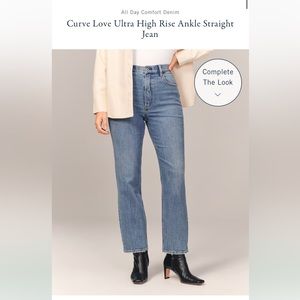 Abercrombie curve love jeans